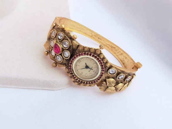 Premium Quality Gold Plated Jewellery Watch